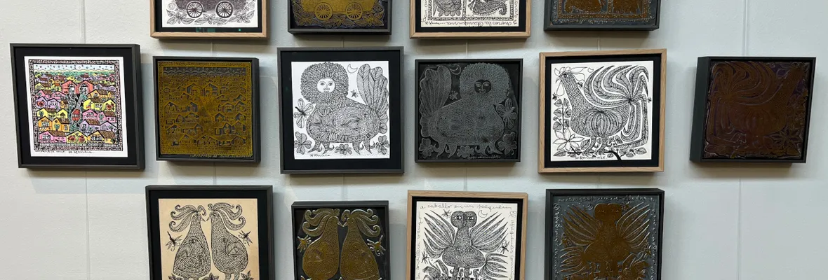 Muestra “Rara Avis” en Museo Taller releva el oficio y asombroso imaginario del artesano tomecino Héctor Herrera Sanhueza