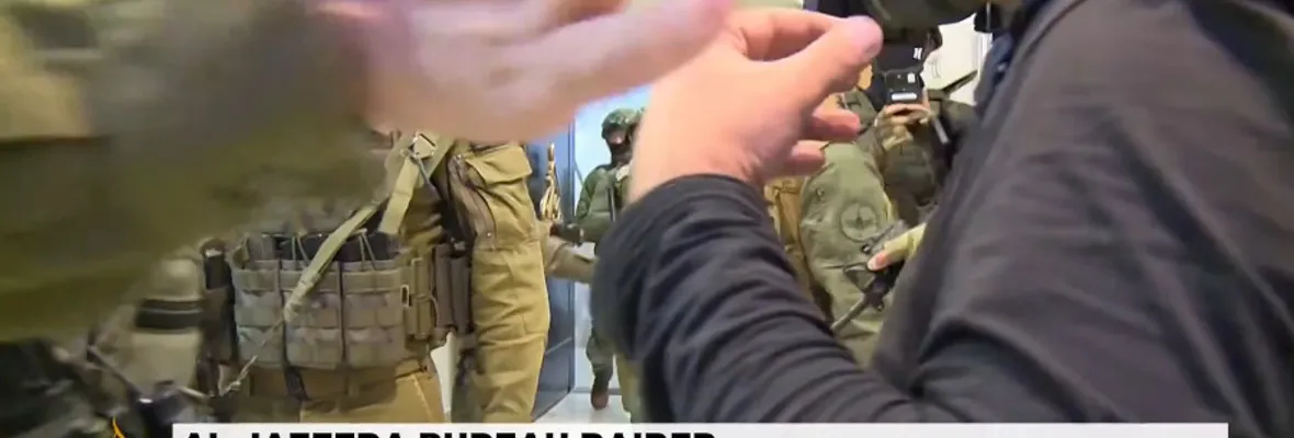 Tropas israelíes irrumpen en oficina y silencian señal de Aljazeera en Cisjordania ocupada