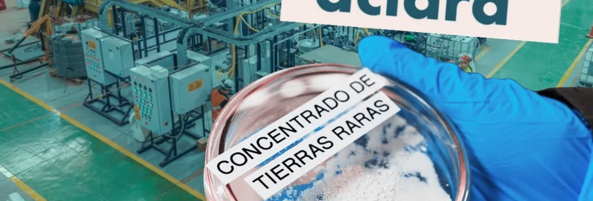 "Aumentar la producción de tierras raras": Minera Aclara explora nuevos proyectos en Brasil, Perú y Chile