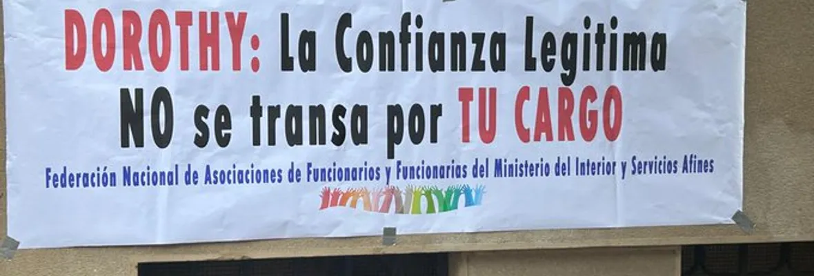Trabajadores públicos, las primeras víctimas del acuerdo político para nombrar a la nueva contralora general