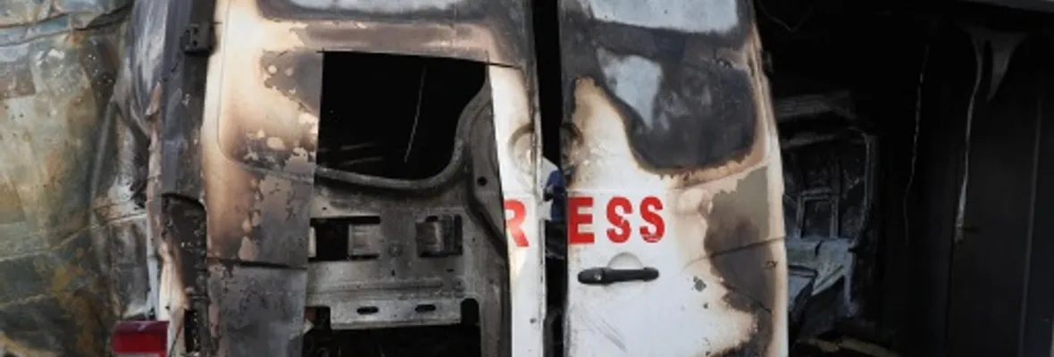 Israel asesina a cinco periodistas en medio de bombardeos contra un hospital de Gaza durante la noche de Navidad
