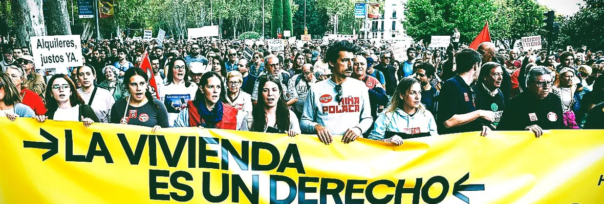 España: Ante la creciente protesta por el derecho a la vivienda, gobierno propone empresa estatal de construcción de casas
