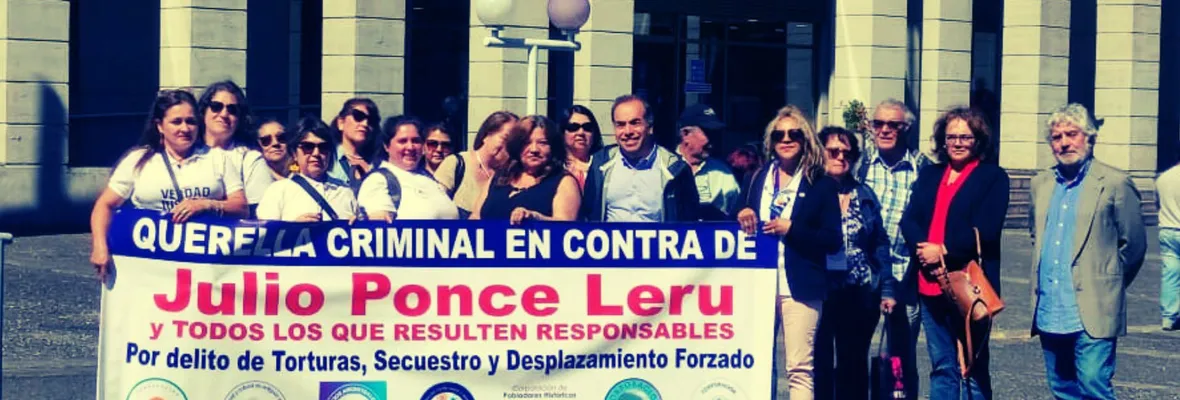 Desplazamiento forzado: Presentan querella criminal Contra Julio Ponce Lerou y quienes resulten responsables