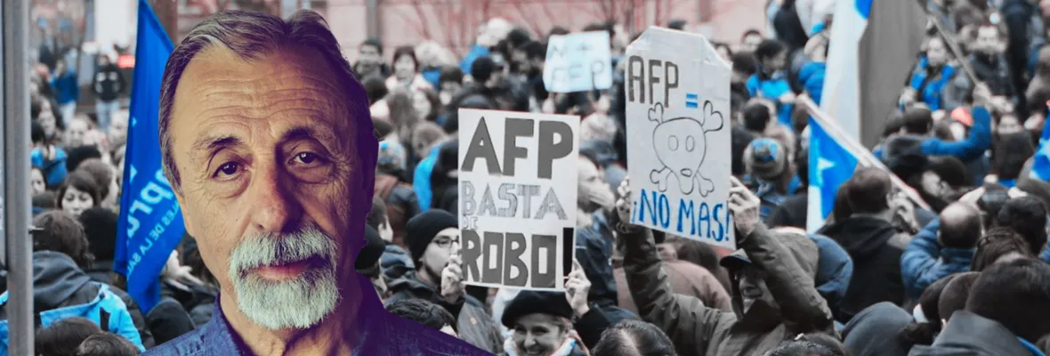 Luis Mesina, vocero Coordinadora No+AFP: "lo que ha hecho el Gobierno, junto a la derecha, es potenciar a las AFP"