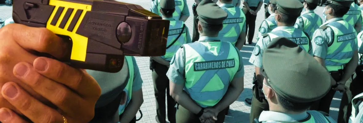 Carabineros denegó acceso a plan piloto sobre uso de pistolas taser en casos de violencia intrafamiliar