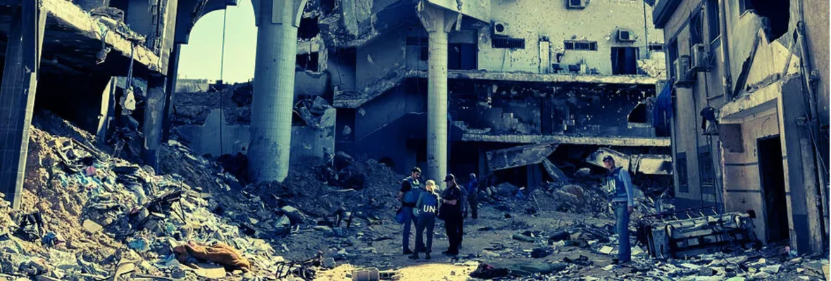 Israel bombardeó hospital de la ONU en Gaza dejando decenas de muertos incluidos niños