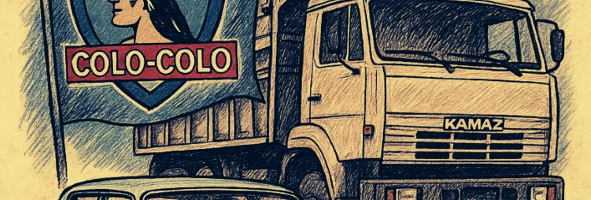 Lada y Kamaz en la historia de los 100 años de Colo Colo