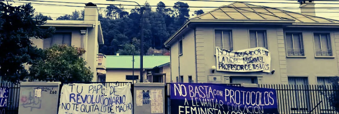 UdeC ordenó desalojo de estudiantes que se movilizan por mejoras en los protocolos ante denuncias de abuso y acoso sexual