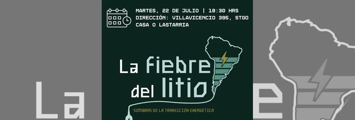 Santiago: Estreno de Documental “La Fiebre del Litio”