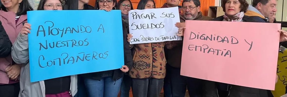Docentes de SLEP Andalién Costa denuncian: salarios impagos, plagas de ratones, mientras el sueldo del director es de casi $10 millones