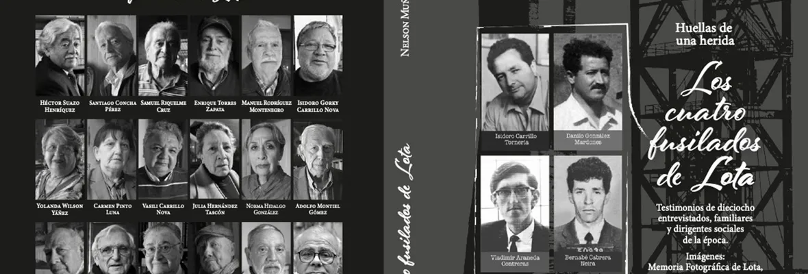 Lanzan libro sobre los cuatro fusilados de Lota en Museo de la Memoria