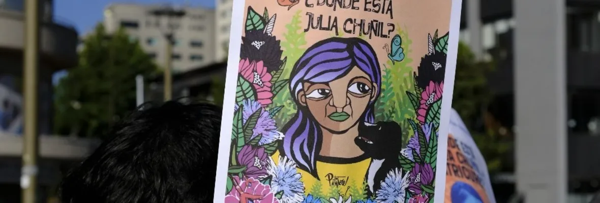 A un año de la desaparición de Julia Chuñil Catricura, demandan a Boric iniciar la remoción del Fiscal Nacional