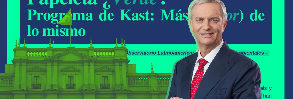 Papeleta ¿Verde? Programa de Kast: Más (y peor) de lo mismo