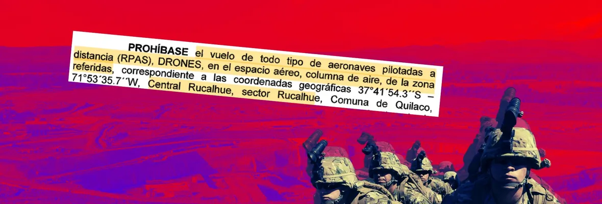 Central Rucalhue: el bando de la Armada que prohíbe el vuelo de drones sobre cuestionado proyecto chino