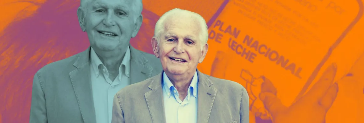 Falleció Giorgio Solimano: el médico que coordinó la campaña del medio litro de leche durante la UP