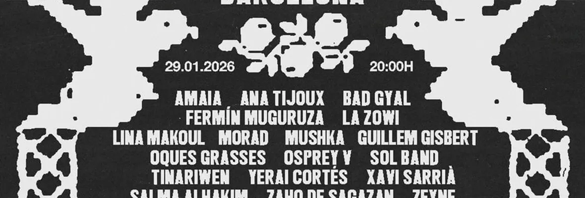 Rosalía, Pep Guardiola, Ana Tijoux, Lluís Llach en un gran festival por Palestina en Barcelona