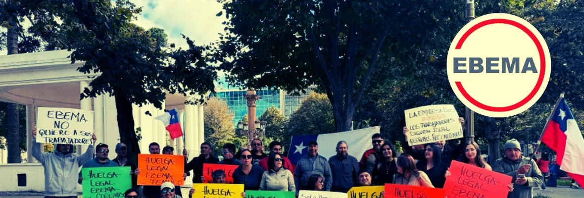 Empresa Ebema, con once sucursales a nivel nacional, niega aumento salarial de $15 mil para sus trabajadores en huelga