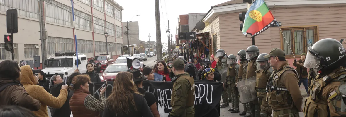 Pese a cerco policial: Se realizó masiva marcha en Penco y Lirquén ante inminente votación de proyecto minero de tierras raras