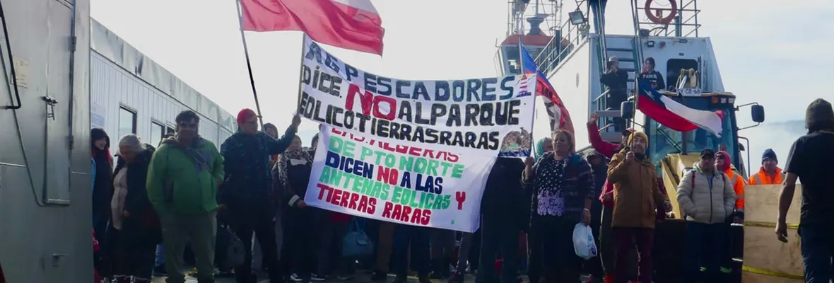 Isla Santa María contra las concesiones mineras de Madesal y centrales eólicas marinas