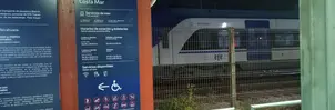 Biotren atropelló a una mujer de tercera edad en San Pedro de la Paz
