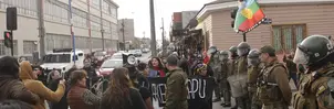 Pese a cerco policial: Se realizó masiva marcha en Penco y Lirquén ante inminente votación de proyecto minero de tierras raras