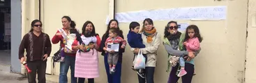 Realizan funa contra presunto agresor de mujeres en Tomé