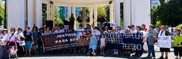 Marcha exigió justicia para Marlene Matamala, la joven penquista brutalmente asesinada