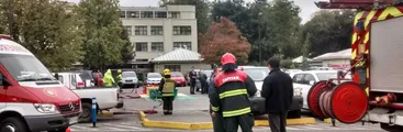 Equipos de emergencia trabajan en contención de derrame químico en la Universidad de Concepción