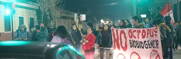 [FOTOS] Nuevo cacerolazo en contra de GNL Talcahuano y GNL Penco-Liquén se desarrolló en Penco