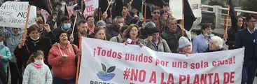 Hualqui se manifiesta en contra de la instalación de una Planta de RILes en la comuna