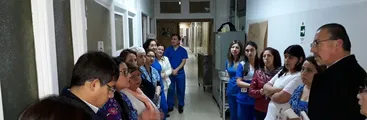 Sedile del Hospital Regional de Concepción en paro por mejores condiciones laborales
