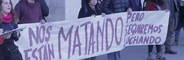 ¡Por Andrea y todas las que nos faltan! Nueva protesta frente a los últimos feminicidios ocurridos en el país