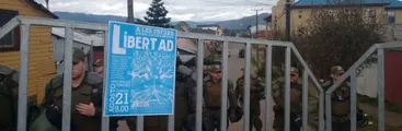 Con fuerte contingente policial dictan sentencia contra los comuneros mapuche del caso Cuyinpalihue