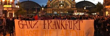Protestas en Frankfurt y otras ciudades por resultados de extrema derecha en elecciones alemanas