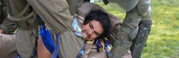 Jornada de detenciones y allanamientos a dirigentes mapuche en Concepción, Temuco y Ercilla