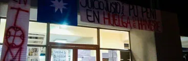 Estudiantes de Concepción solidarizan con huelguistas mapuche y se toman dependencias de universidades