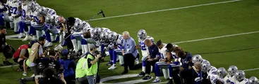 Arrodillarse durante el himno: Protestas en el Football Americano contra Trump