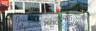 Estudiantes de U. Federico Santa María se declaran fiscalizadores del cumplimiento de compromisos por Rectoría