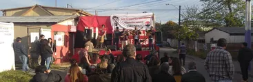 Realizan acto en homenaje al militante popular Alejandro Muñoz en Barrio Norte