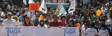 Cientos de coronelinos exigen el fin de la contaminación y una reparación del daño causado