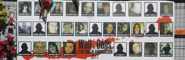 Italia: El Muro de las Muñecas contra el Femicidio