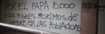 Intentan incendiar Iglesia San Francisco en Talca: consignas eran contra el Papa