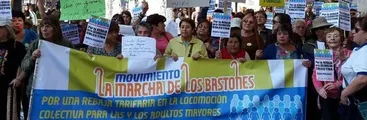 Adultos mayores marcharán por sus derechos en la 3ª marcha de los bastones