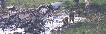 Defensa antiaérea siria derriba avión de combate israelí que bombardeaba objetivos en su territorio
