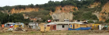 Vecinos sin casa se toman terreno en Coronel por no tener solución habitacional