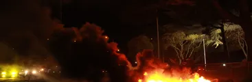 Levantan barricadas exigiendo la libertad de Luis y José Tralcal en sectores de Concepción