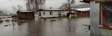 Alerta amarilla por riesgo de inundaciones y desborde de ríos y esteros en la Provincia de Arauco