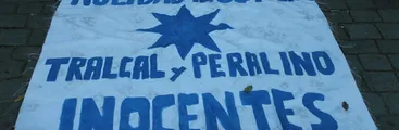 Marchan en apoyo a condenados en el caso Luchsinger Mackay en Concepción