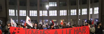 Protestaron nuevamente contra proyecto de estatuto laboral para jóvenes en Concepción
