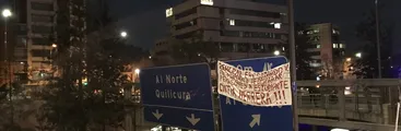 Estudiantes de la U. Iberoamericana protestaron contra Carabineros responsables de disparar perdigones a su compañera